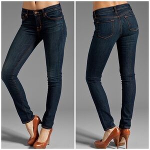 J Brand Stove Pipe Skinny Jeans Dark Vintage 24